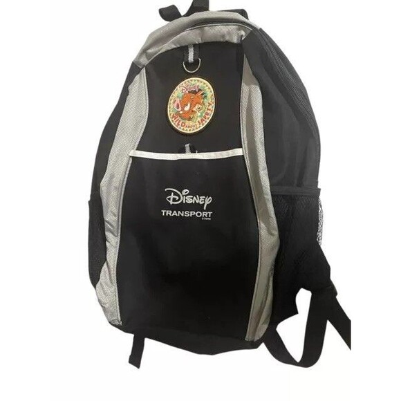 Disney Wild About Safety Disney Transport Backpack Black RARE main image 8